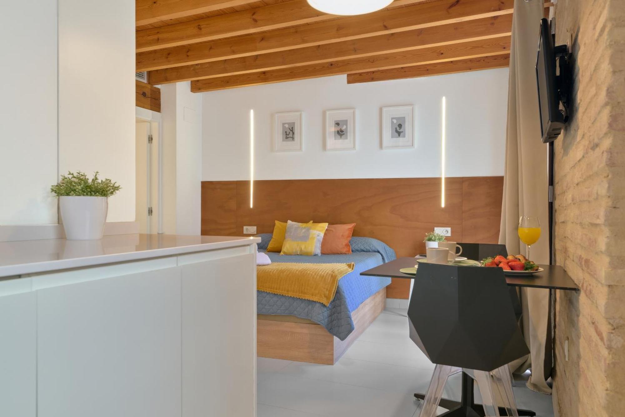 Apartamento De Diseno En La Plaza Del Carmen F1 瓦伦西亚 外观 照片